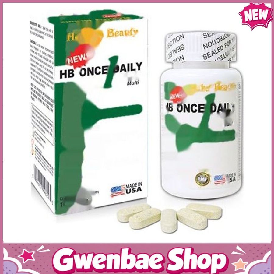 HB Once Daily Men’s - Giúp Bổ Sung Vitamin & Khoáng Chất Thiết Yếu Cho Nam Giới Gwenshop Chính Hãng