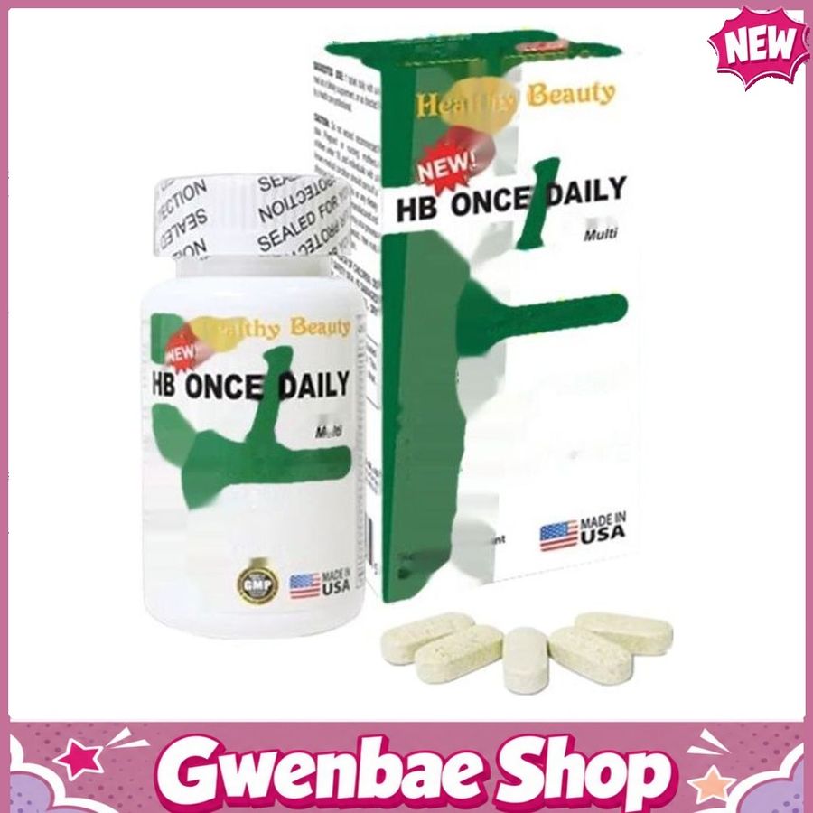 HB Once Daily Men’s - Giúp Bổ Sung Vitamin & Khoáng Chất Thiết Yếu Cho Nam Giới Gwenshop Chính Hãng Hàng Nhập Khẩu