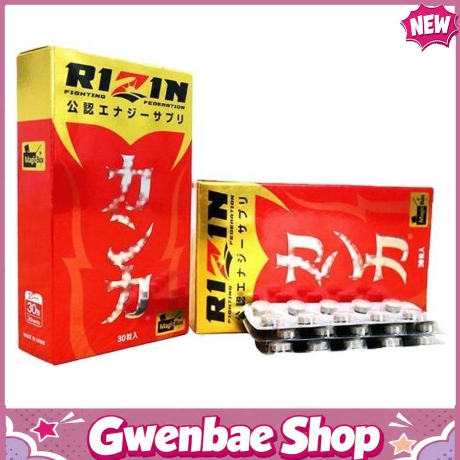 Viên Uống RIZIN (Nhật Bản) - Giúp Bồi Bổ Sức Khỏe & Tăng Cường Sinh Lực Gwenshop Chính Hãng Hàng Nhập Khẩu
