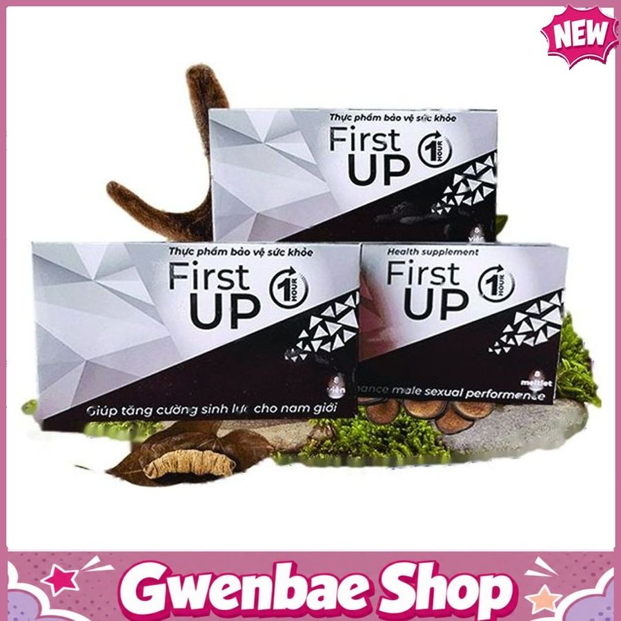 Viên Ngậm Sinh Lý First Up 1 Hour - Giúp Tăng Cường Sinh Lý Nam Hiệu Quả Gwenshop Chính Hãng Hàng Nhập Khẩu