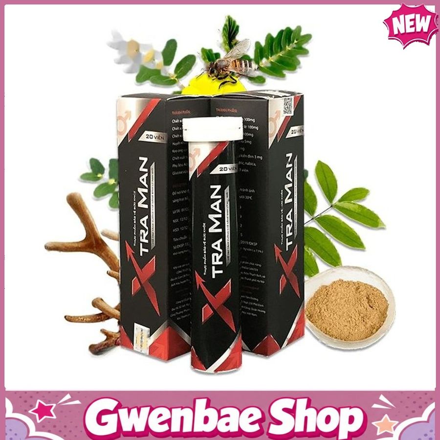 Viên Sủi XtraMan - Giúp Cải Thiện Chức Năng Sinh Lý Nam Giới Gwenshop Chính Hãng Mẫu Mới