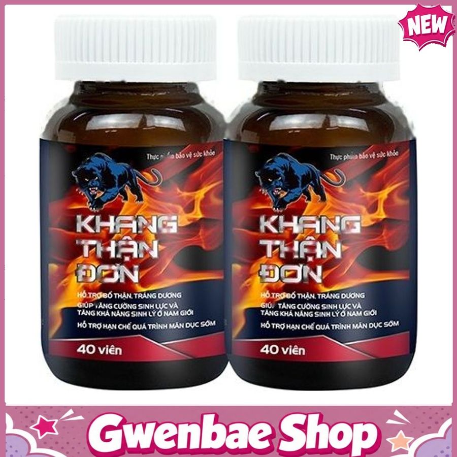 Viên Uống Khang Thận Đơn - Hỗ Trợ Hạn Chế Quá Trình Mãn Dục Sớm Gwenshop Chính Hãng Hàng Nhập Khẩu