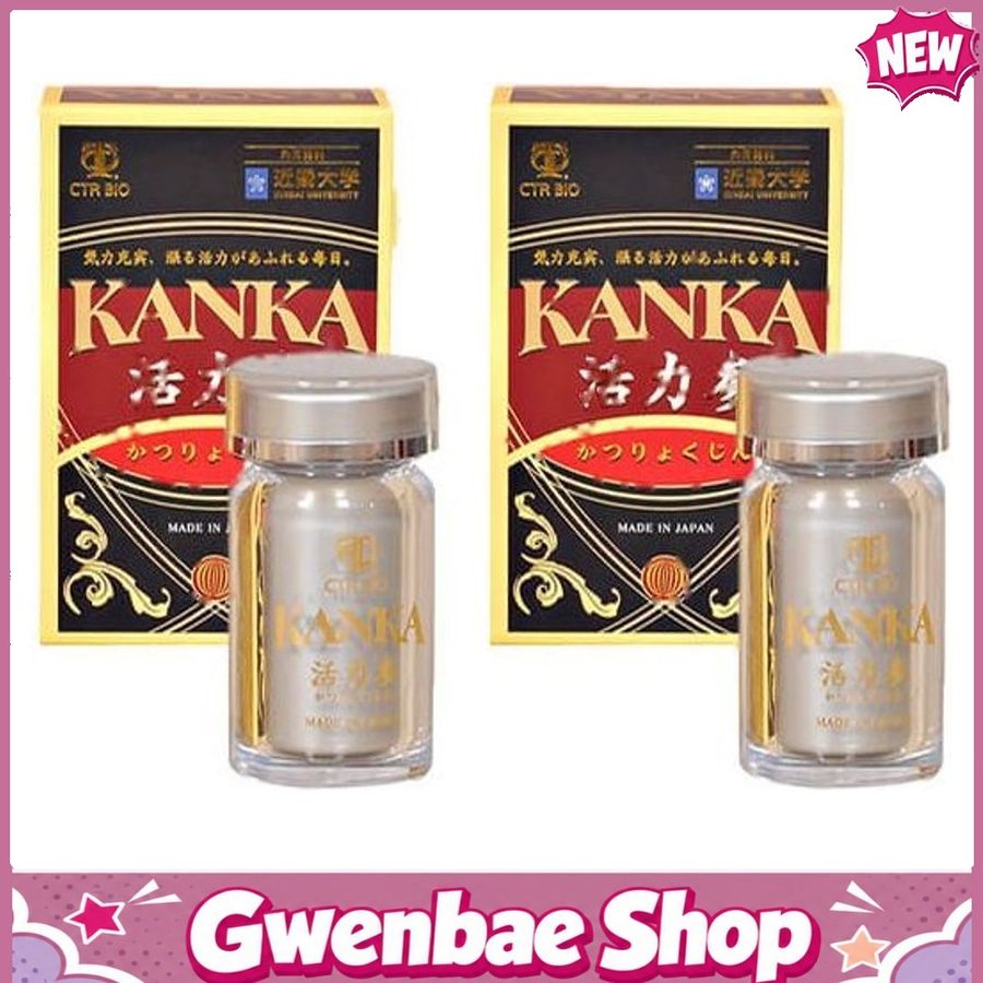 Bổ Thận Kanka Katsuryokujin Nhật Bản Hộp 30 Viên - Hỗ Trợ Bồi Bổ Sức Khỏe Gwenshop Chính Hãng Hàng Nhập Khẩu