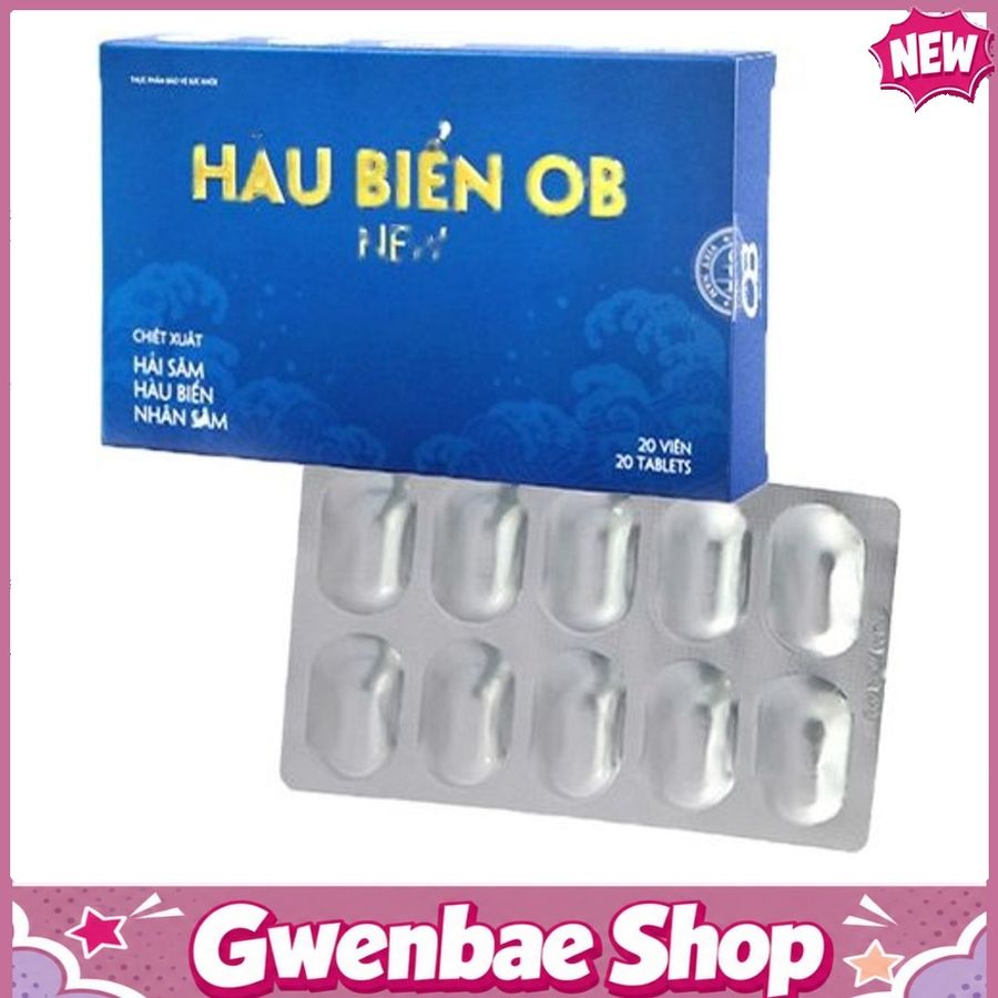 Hàu Biển OB New - Giúp Bổ Thận & Tăng Cường Sinh Lý Nam Giới Gwenshop Chính Hãng Mẫu Mới