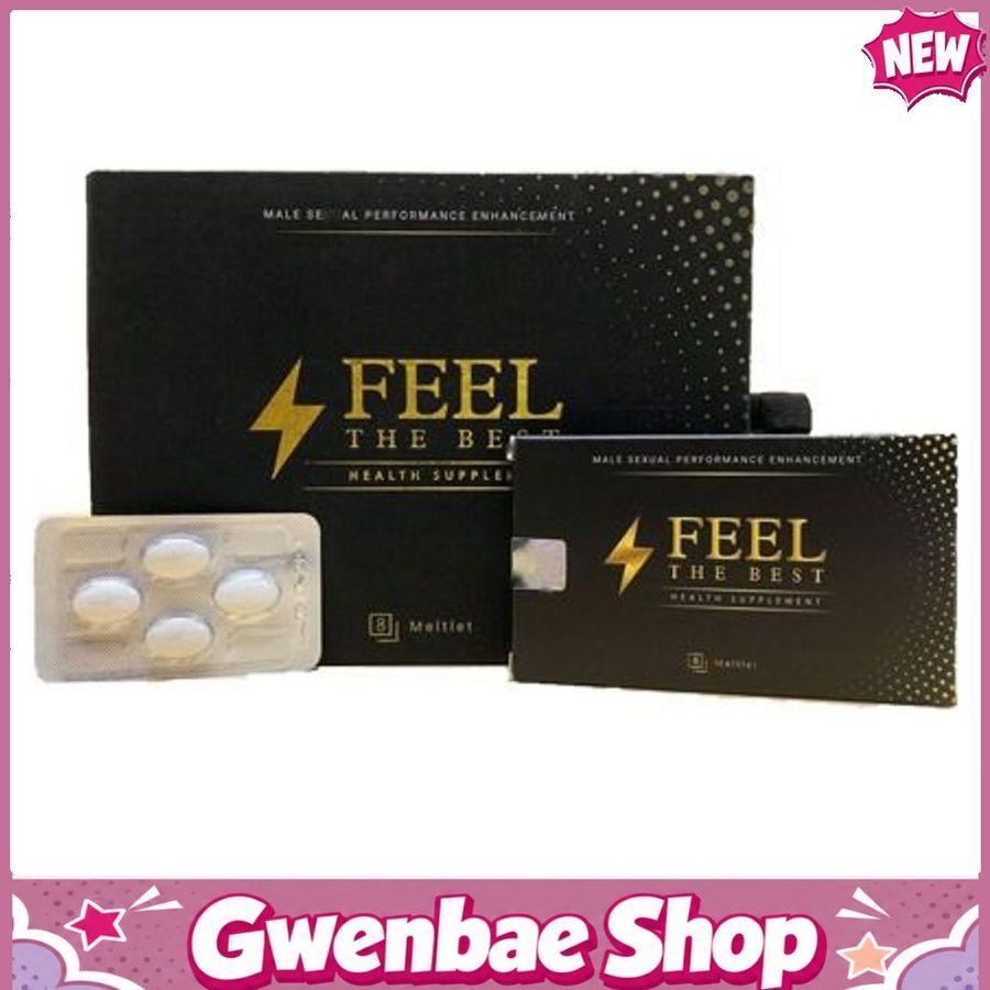 Viên Uống FEEL THE BEST - Hỗ Trợ Tăng Cường Sinh Lực Cho Nam Giới Gwenshop Chính Hãng Hàng Nhập Khẩu