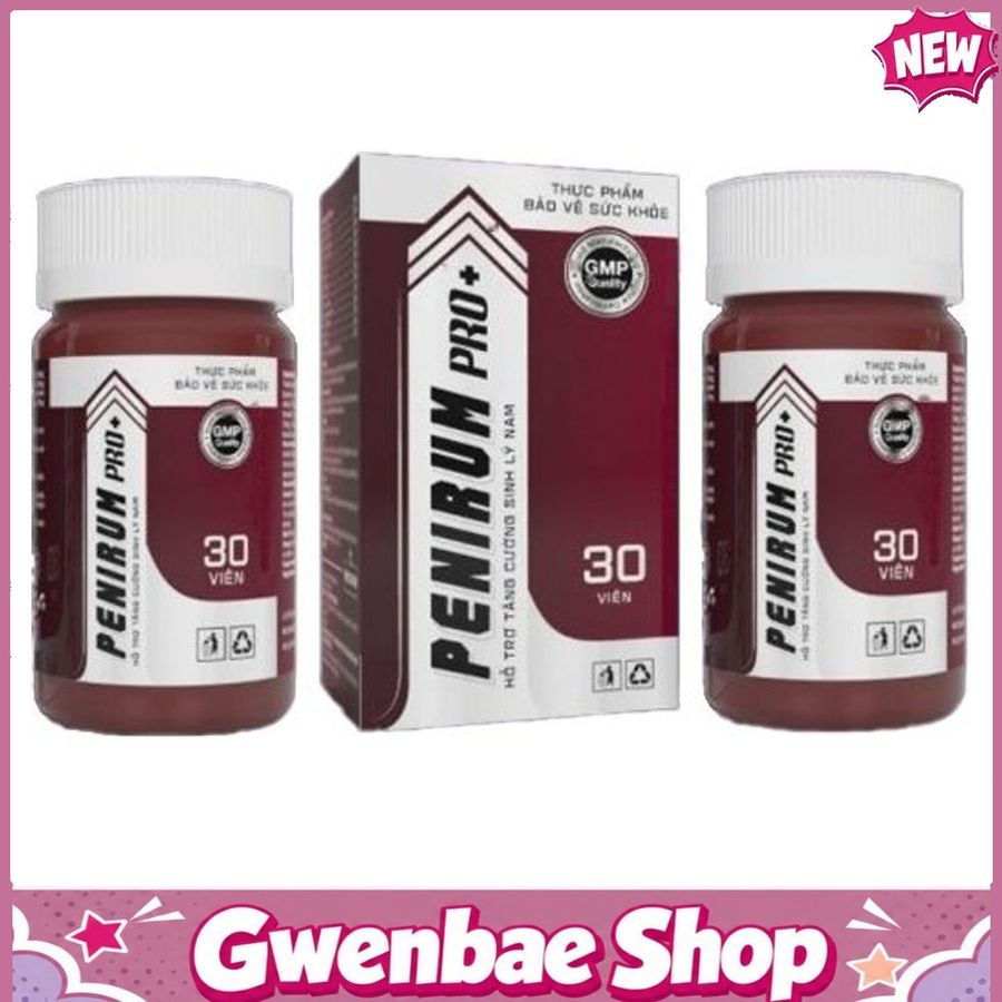 PENIRUM PRO+ - Hỗ Trợ Mạnh Gân Cốt Gwenshop Chính Hãng Mẫu Mới