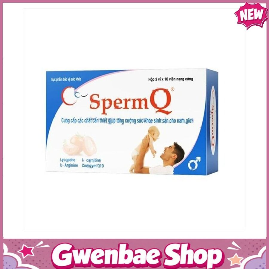 SPERMQ - Hỗ Trợ Sinh Sản Cho Nam Giới Gwenshop Chính Hãng