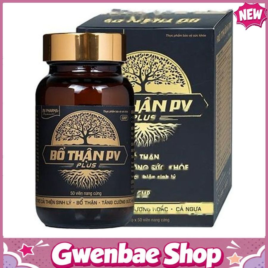 BỔ THẬN PV Plus - Hỗ Trợ Cải Thiện Sinh Lý Gwenshop Chính Hãng Mẫu Mới