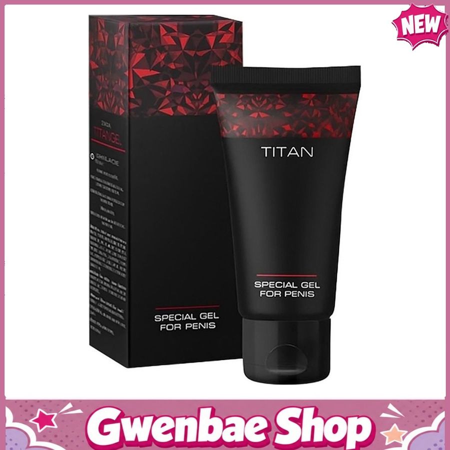 Gel Titan Tăng Kích Thước Cậu Nhỏ Gwenshop Chính Hãng - hàng chuẩn nguồn gốc rõ ràng, hạn dùng in rõ trên hộp, đóng gói kín đáo