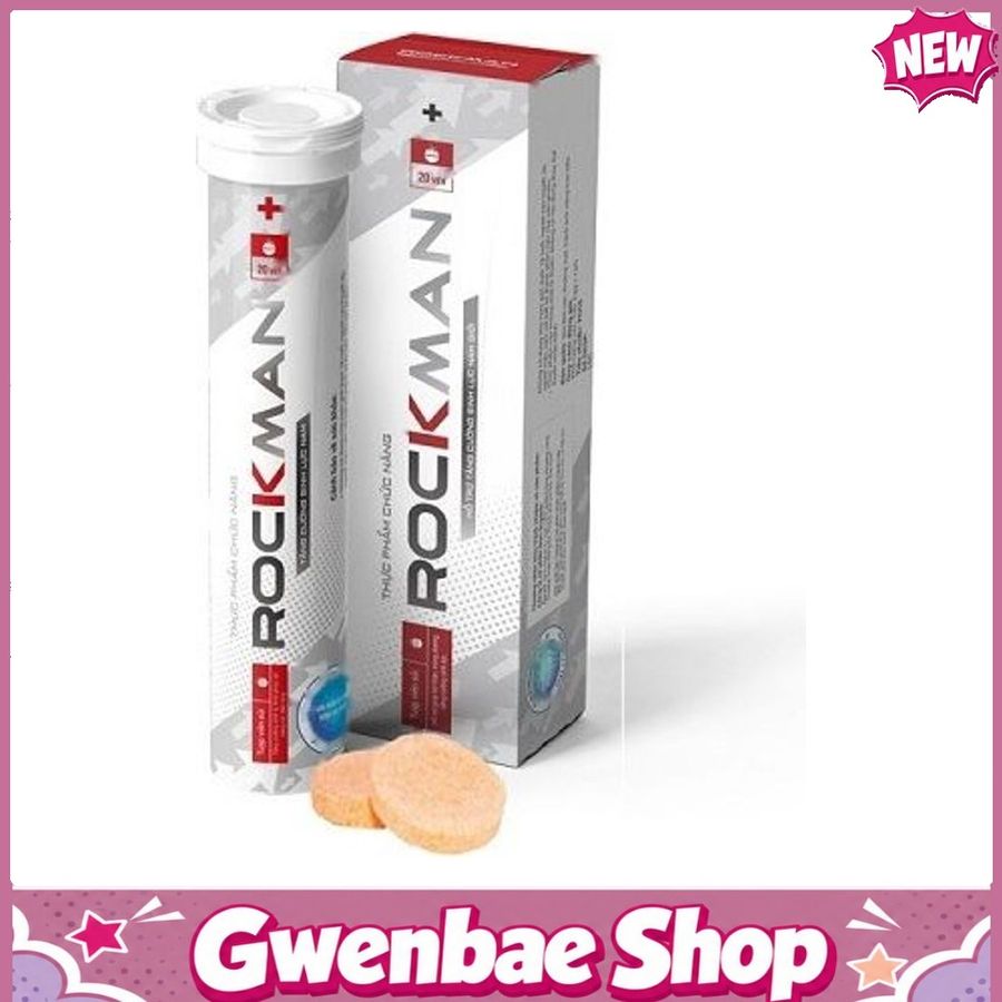 Viên Sủi Rockman Tăng Cường Sinh Lý Nam Gwenshop Chính Hãng