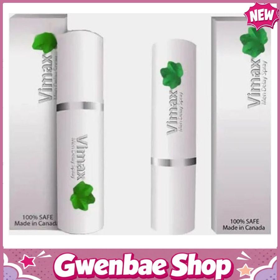 Chai Xịt Kéo Dài Thời Gian Vimax Canada Gwenshop Chính Hãng - thấm nhanh không nhờn rít, dùng trước khi quan hệ, nhỏ gọn dễ mang theo