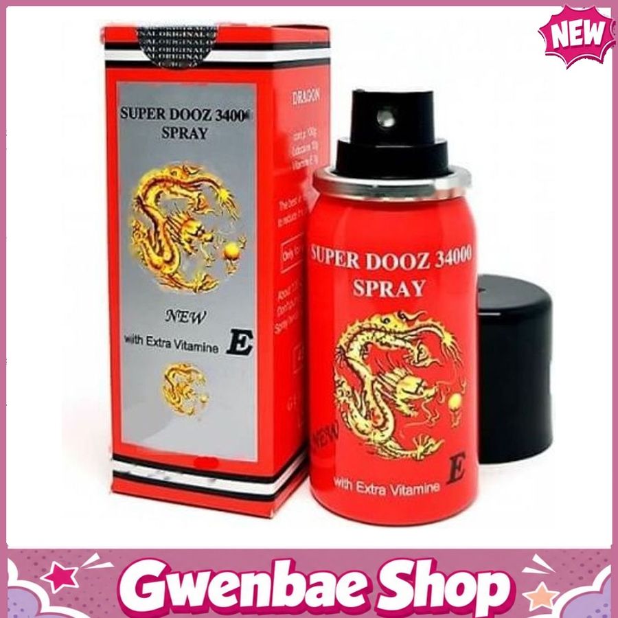 Xịt Nhanh Về Đích Super Dooz 34000 Gwenshop Chính Hãng - thấm nhanh không nhờn rít, dùng trước khi quan hệ, nhỏ gọn dễ mang theo