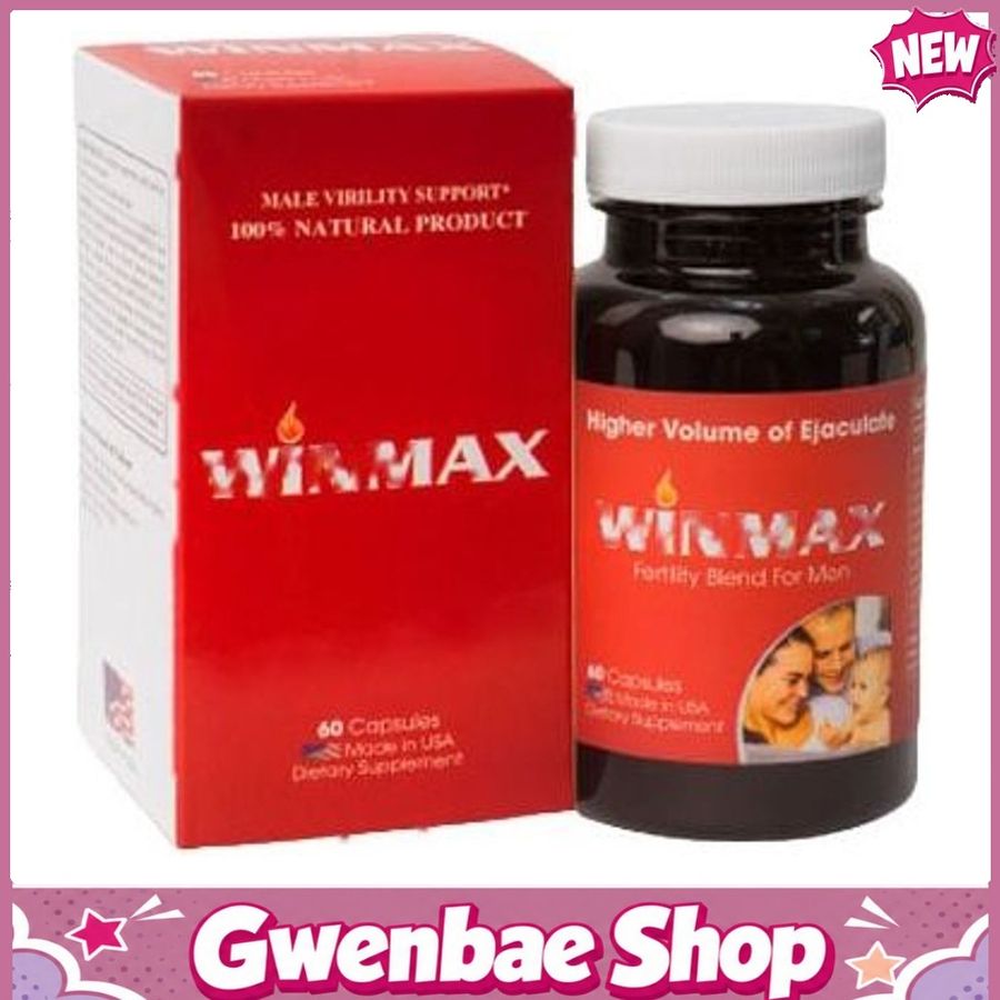 Winmax USA – Hỗ Trợ Tăng Sinh Lý, Cải Thiện Bản Lĩnh Phái Mạnh Hiệu Quả Gwenshop Chính Hãng