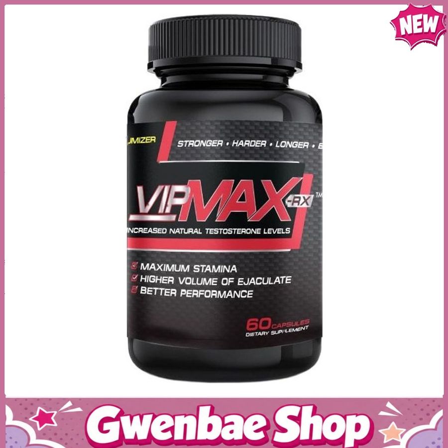 Vipmax Rx - Tăng Kích Thước Cậu Nhỏ, Cải Thiện Sinh Lý Nam, Nhập Khẩu Mỹ Gwenshop Chính Hãng