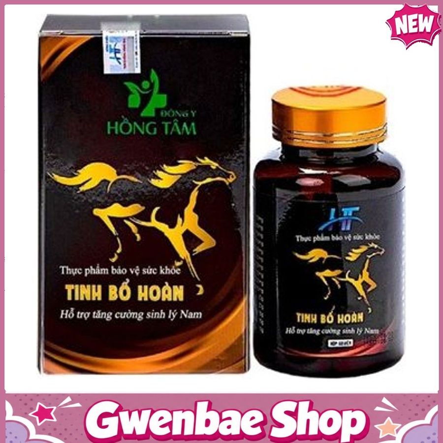 Viên Uống Tinh Bổ Hoàn Hồng Tâm Giúp Tăng Cường Sinh Lý Nam Gwenshop Chính Hãng