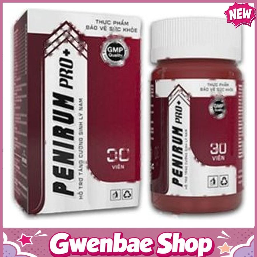 Penirum Pro - Phục Hồi Sinh Lực Bản Lĩnh Phái Mạnh Gwenshop Chính Hãng