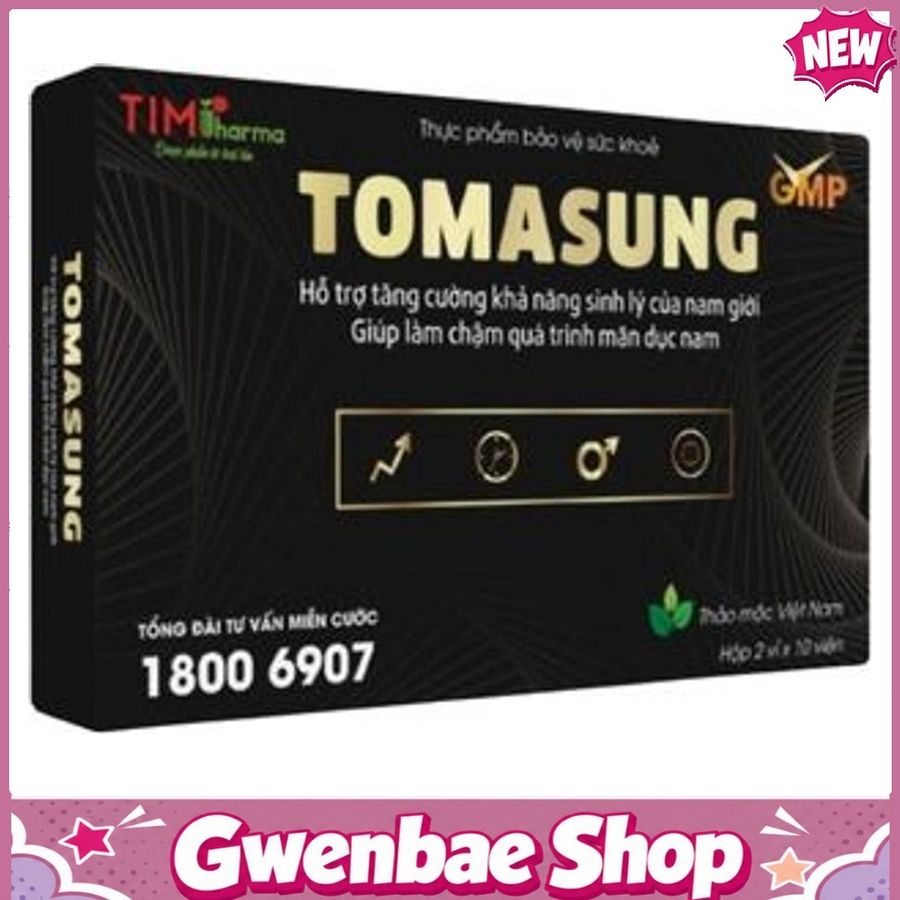 Tomasung Viên Uống Tăng Cường Chức Năng Sinh Lý Nam Giới Gwenshop Chính Hãng