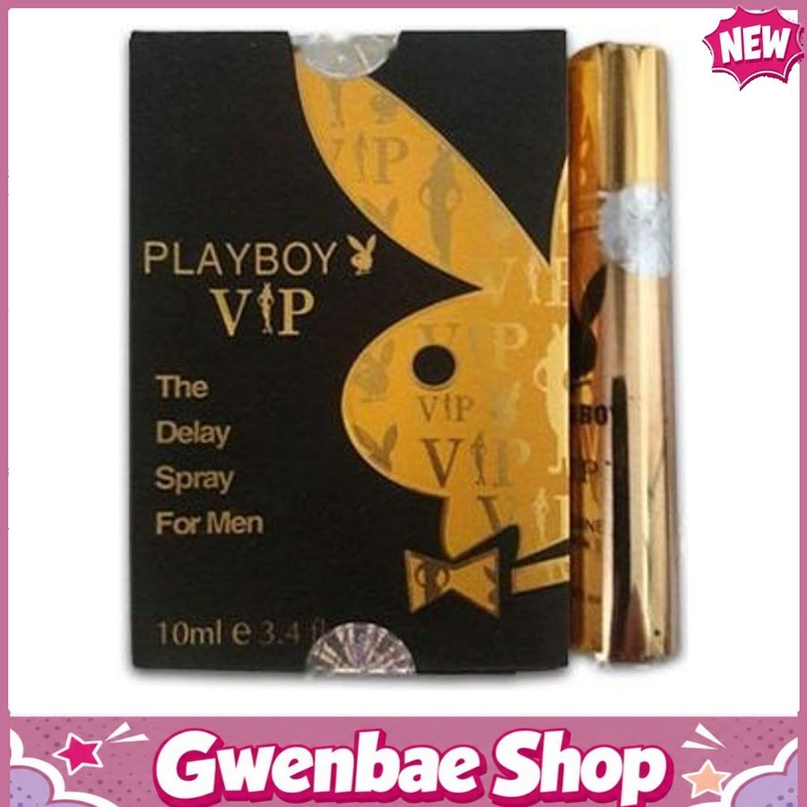 Playboy Vip - Xịt Tăng Thời Gian Yêu Dạng Thỏi Son Từ Mỹ Gwenshop Chính Hãng