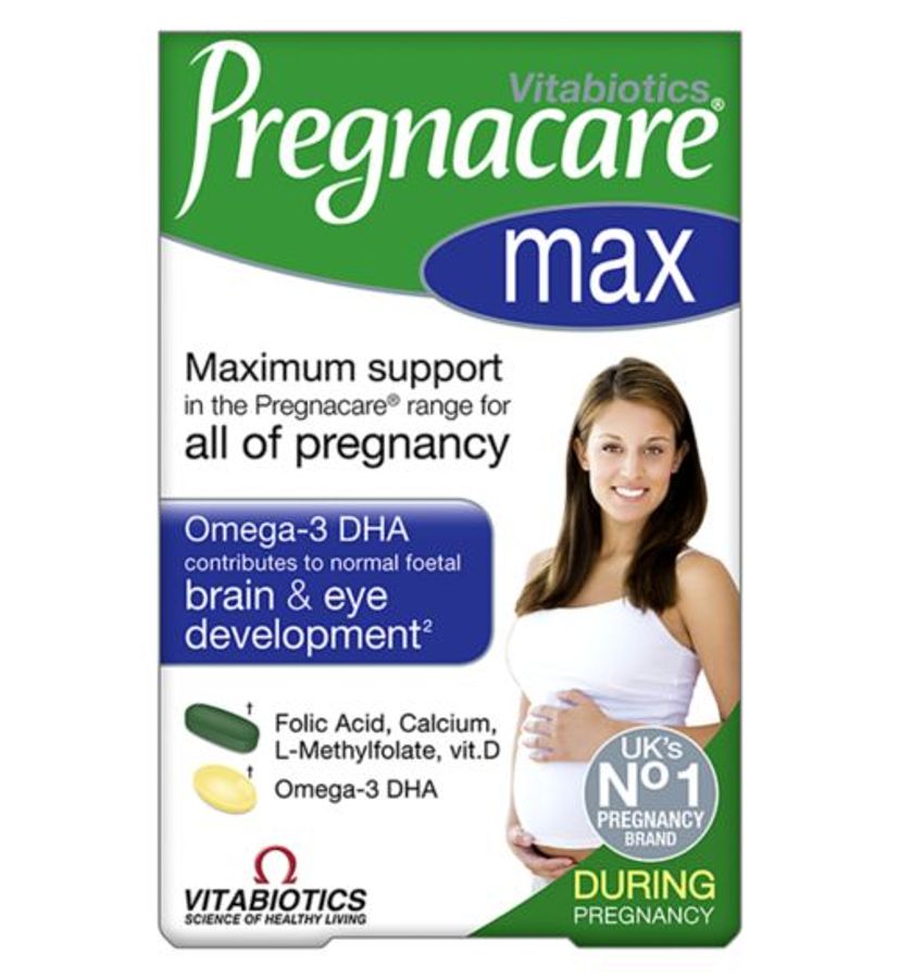 Vitamin tổng hợp cho bà bầu Pregnacare Max của Anh, hộp 84 viên