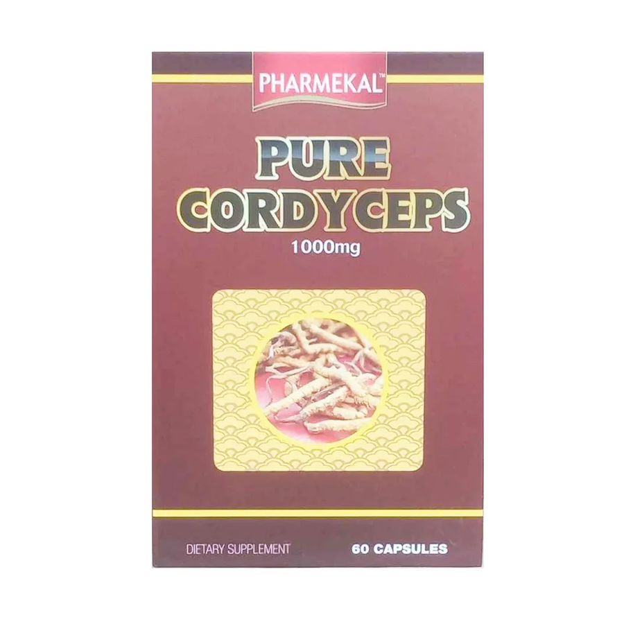 Viên uống đông trùng hạ thảo Pharmekal Pure Cordyceps 1000mg