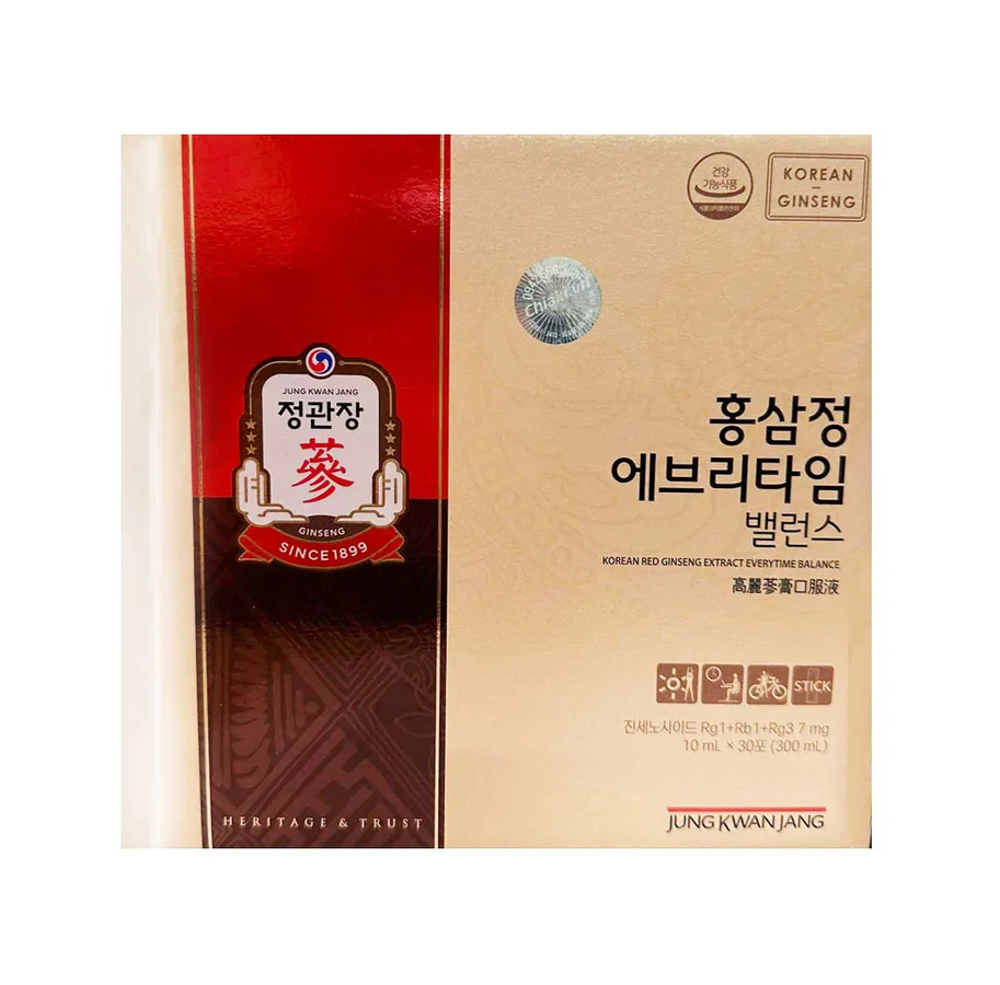 Nước hồng sâm 6 năm tuổi thượng hạng Everytime Balance KGC