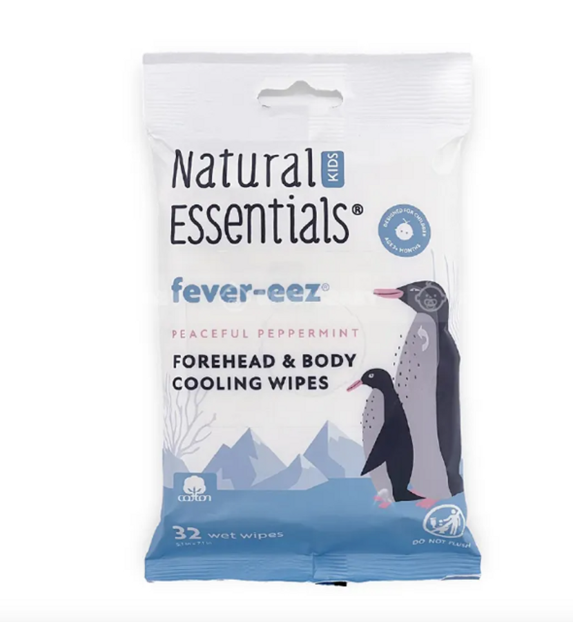 Giấy lau hạ sốt Fever-eez cho bé từ 3 tháng trở lên
