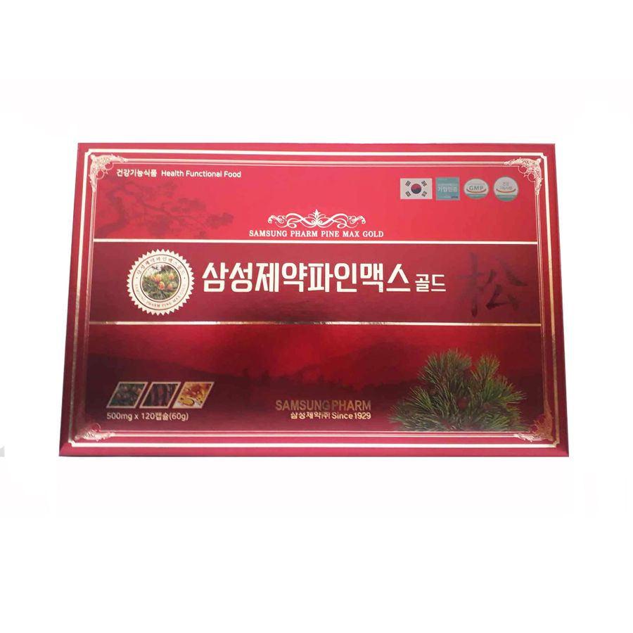 Viên tinh dầu thông đỏ Samsung Pine Mega Max Hàn Quốc