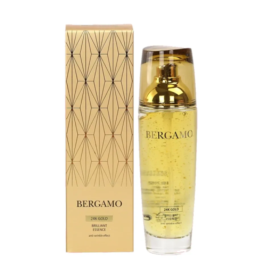 (Hàng công ty) Tinh chất Bergamo 24K Gold Brilliant Essence hỗ trợ nâng cơ