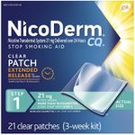 Miếng dán cai thuốc lá NicoDerm CQ hiệu quả (21 miếng)