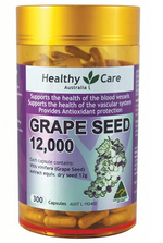 Viên uống bổ tim mạch Healthy Care Grape seed Extract 12000 mg