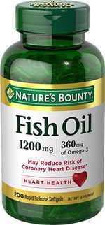Dầu Cá Omega 3 Nature's Bounty Fish Oil 1200mg