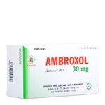 Thuốc long đờm, tiêu chất nhầy đường hô hấp Ambroxol (30mg)