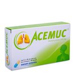 Thuốc trị rối loạn tiết dịch đường hô hấp Acemuc (200mg)