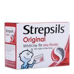 Viên ngậm đau họng Strepsils Original (100 gói x 2viên/ hộp)
