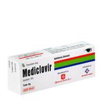 Thuốc mỡ tra mắt Mediclovir 3% (5g)- Xuất xứ Việt nam
