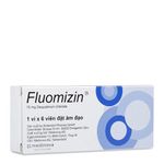 Viên đặt âm đạo chuyên trị nhiễm nấm Fluomizin 10mg