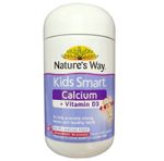 Viên hỗ trợ bổ sung Canxi + Vitamin D3 Kids Smart Nature's Way
