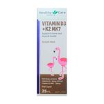 Siro vitamin D3 + K2 MK7 Healthy Care hỗ trợ tăng chiều cao cho bé