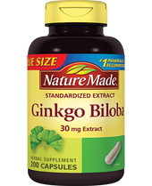 Nature Made Ginkgo Biloba - Viên bổ não, tăng cường trí nhớ 
