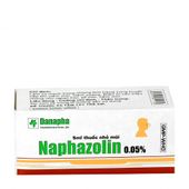 [Cấm]Thuốc nhỏ mũi điều trị nghẹt mũi, sổ mũi Naphazoline 0.05%