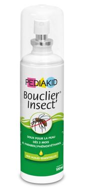 Xịt chống muỗi Pediakid Bouclier Insect cho bé