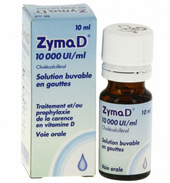 Vitamin ZymaD 10000Ui cho bé chính hãng từ Pháp