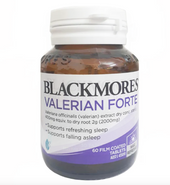 Viên uống hỗ trợ giấc ngủ Blackmores Valerian Forte 2000mg, 60 viên