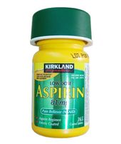 Viên uống hỗ trợ giảm đau, hạ sốt 81mg Kirkland của Mỹ
