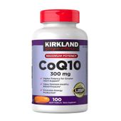 Viên Uống Hỗ Trợ Tim Mạch Kirkland CoQ10 300mg - Giải Pháp Bảo Vệ Sức Khỏe Tim Mạch Từ Thiên Nhiên - Hộp 100 Viên Chính Hãng Mỹ