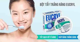 Review: Bột tẩy trắng răng Eucryl có tốt không? Có đáng để bỏ tiền không?