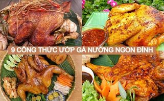 9 công thức ướp gà nướng nồi chiên không dầu ngon đỉnh của chóp