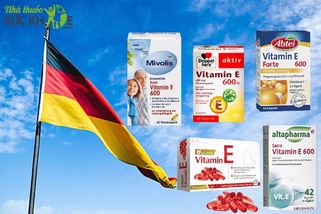 Top 5 vitamin E Đức tốt nhất được chuyên gia khuyên dùng 