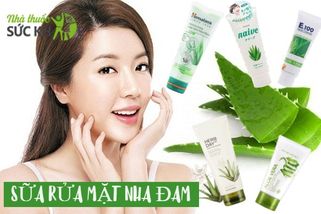 Top 13 sữa rửa mặt nha đam tốt nhất dịu nhẹ cho mọi làn da 